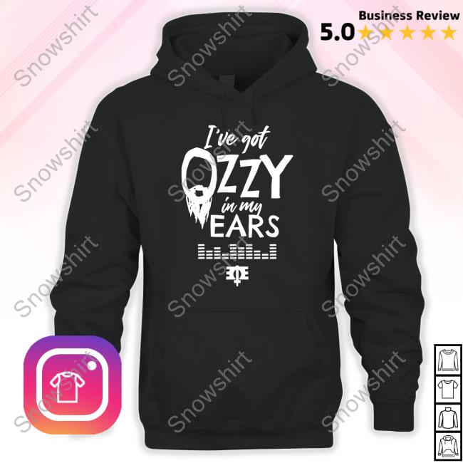 Melissa Etheridge Store I’Ve Got Bearded Ozzy In My Ears Black Shirt