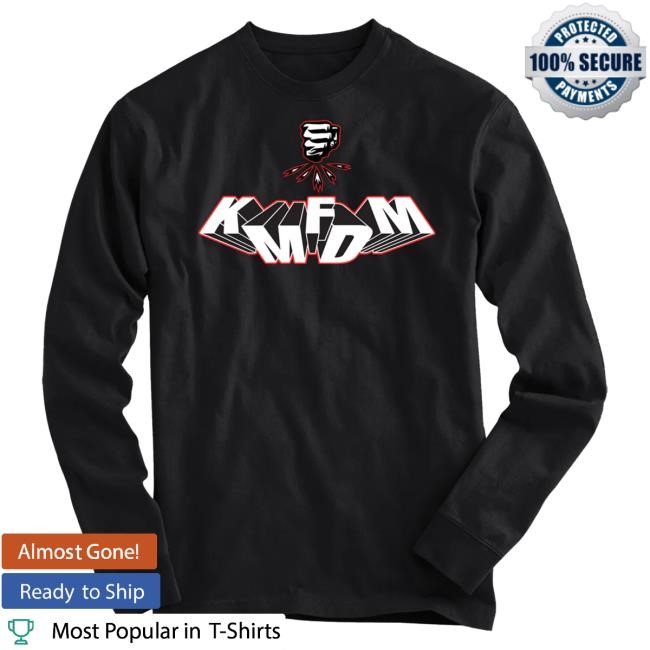 Official Kmfdm Merch Store Shop Kmfdm Tumbling Logo Long-Sleeve