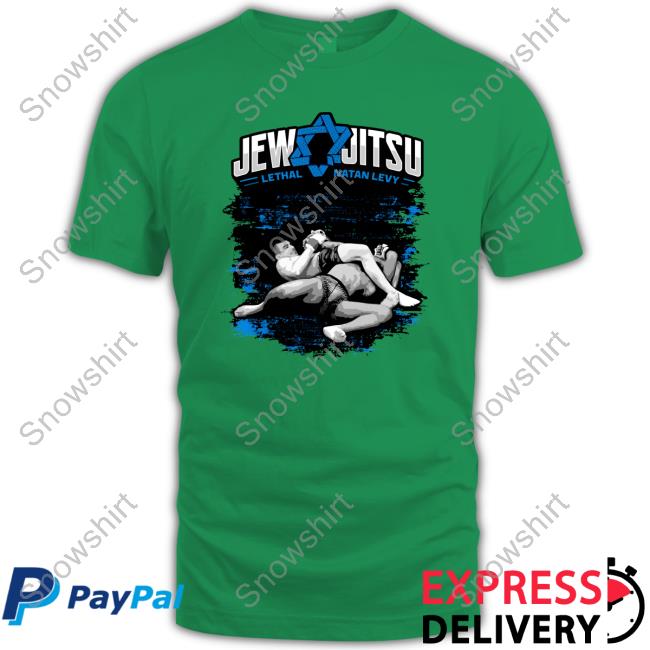 Official Natan Levy New Signature Jew-Jitsu Shirts Natan Levy New Signature Jew-Jitsu Tee