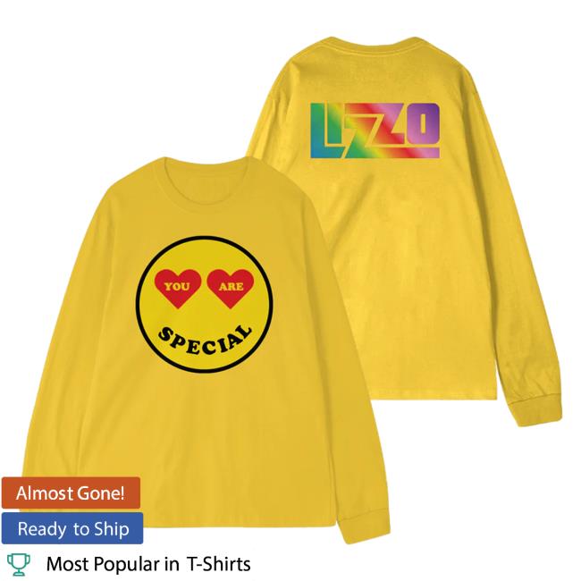 Official Lizzo Merch Store Shop Lizzo Special Smiley Longsleeve