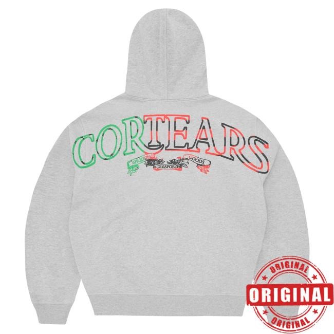 Crtz Cortears Royale Zip Hoodies [Heather Grey] | Corteiz Rules The World