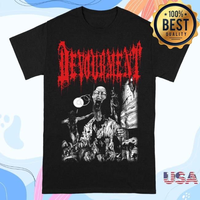 Official Reality Fade Merch Store Devourment 'In The Morgue' Attractive Shirt RealityFade