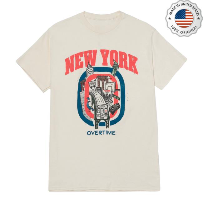 Official Overtime Tv Merch Store Apparel Clothing Shop Over Time New York T-Shirts