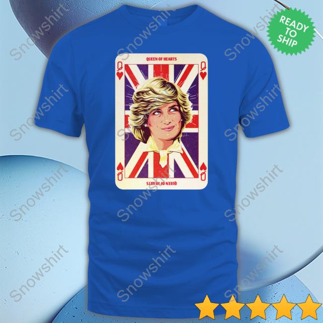 Nordacious Merch Lady Di Queen Of Hearts Shirt Lady Di Queen Of Hearts Long Sleeve T Shirt