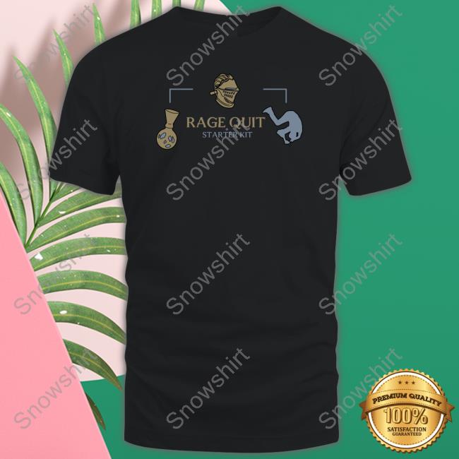 Unsubscribe Podcast Merch Rage Quit Starter Kit Long Sleeve T Shirt