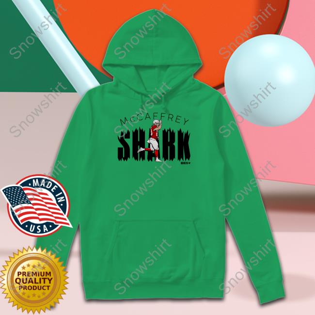Breakingt Merch Christian Mccaffrey San Francisco Shark Sweater