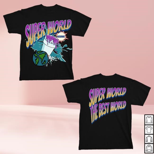 Official Wizz Havinn Super World Shirts - Black WizzHavinn
