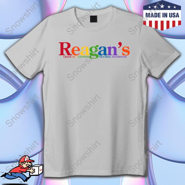 Official Reagan's Grave Is A Gender Neutral Bathroom Hoodie