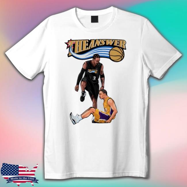 Awesome Allen Iverson The Answer Shirts Awesome Allen Iverson The Answer T-Shirt