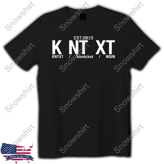 KNTXT Shop X-flag AR T-Shirt