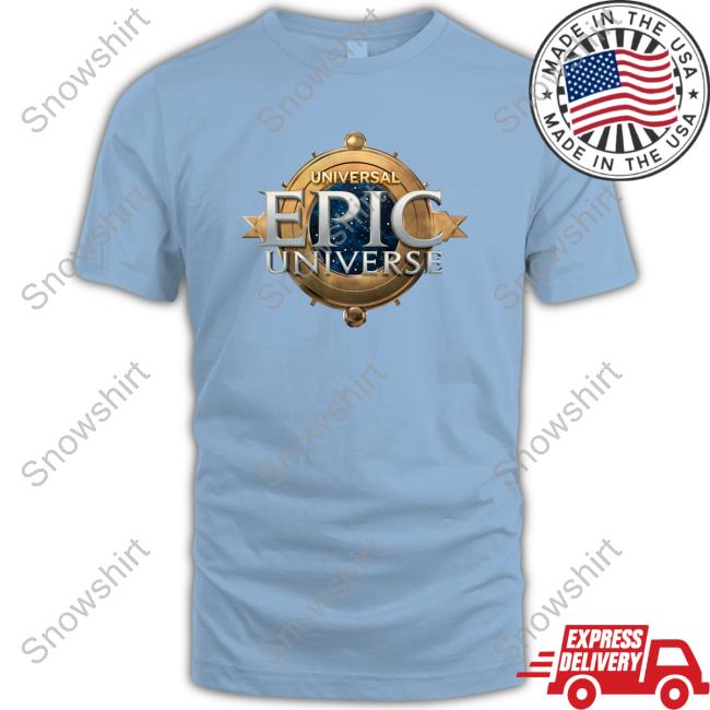 Official Shop Universal Orlando Epic Universe Logo Shirts