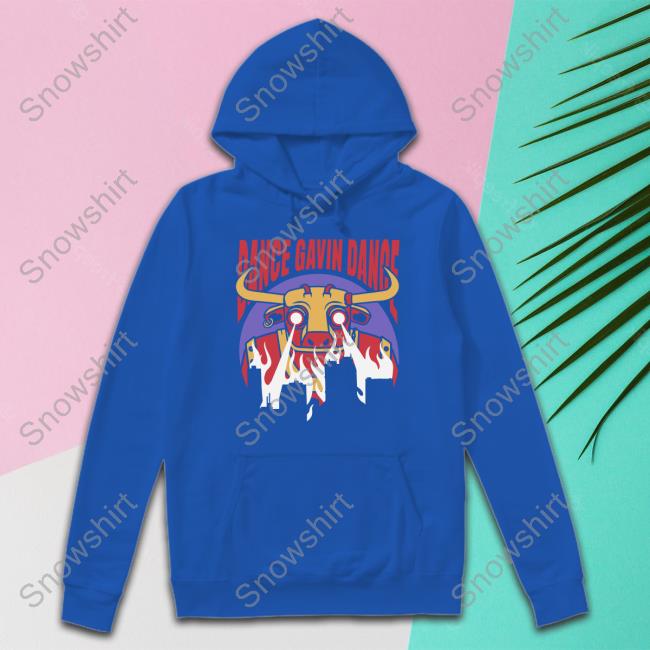 Dance Gavin Dance Merch Gavinzilla Flames Shirt Long Sleeve Tee