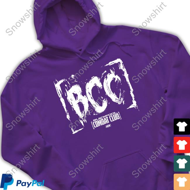 Blackpool Combat Club Sweatshirt AEWShop BCC Blackpool Combat Club Shirts