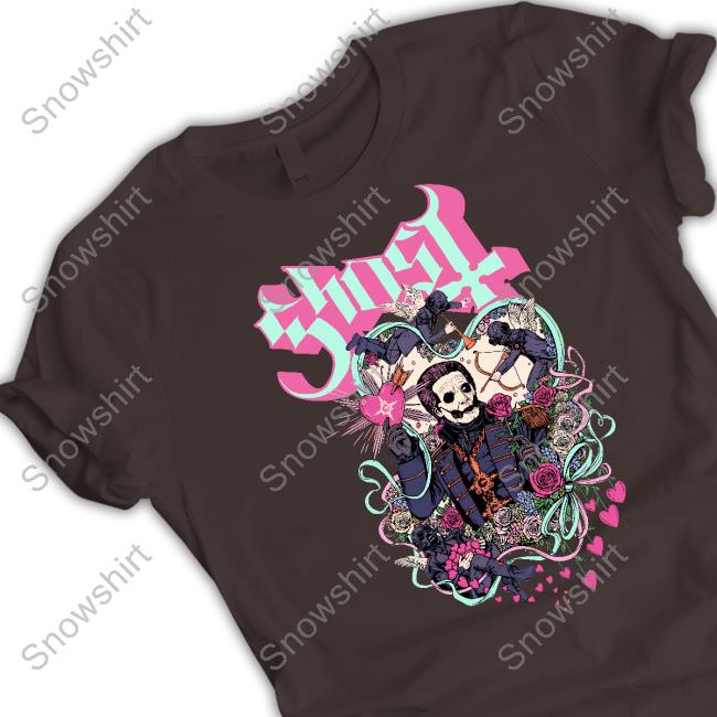 Ghost Valentines Card Tee Official Ghost Valentines Card Hooded Sweatshirt Shop Ghost Merch