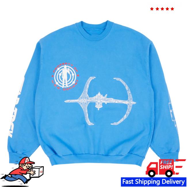 Official Kid Cudi Merch Store The Chosen One Starbase Schematic Hooded Sweatshirt