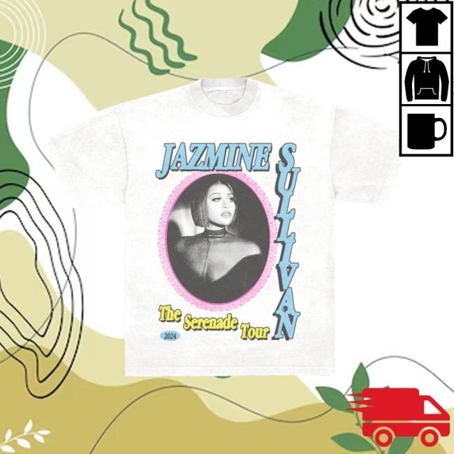 Jazmine Sullivan The Serenade Tour 2024 New Shirt Jazmine Sullivan MT