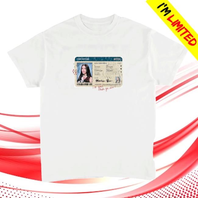 Madison Beer Official Merch Store Make You Mine School ID Tee Madison Beer Shop 15 Minutes And Make You Mine Collection
