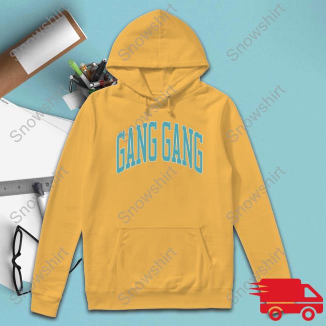 Official The Von Store Shop Merch Gang Gang Light Blue Crewneck Sweatshirt