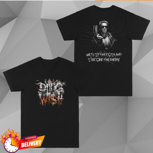 Dying Wish Official Merch Chrome New Tee