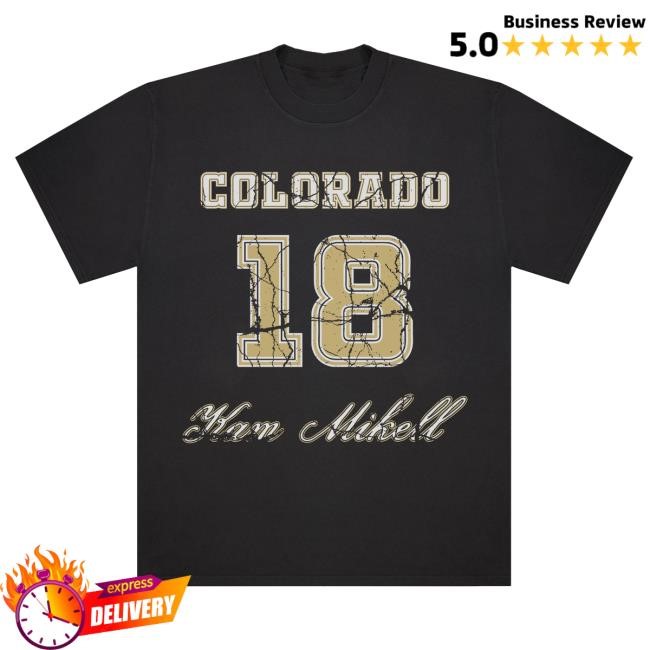 Colorado Number 18 Kam Mikell New Shirt Kamkilla