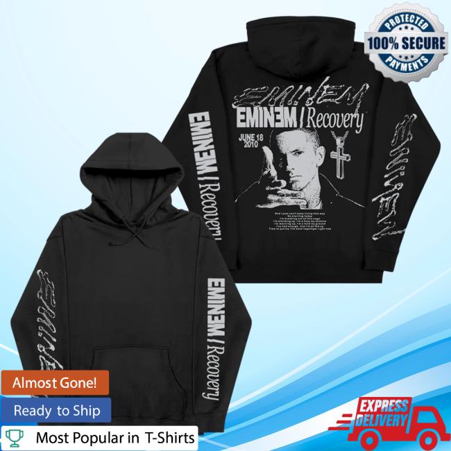 Eminem Slim Shady Clothing Shop Store Slim Shady Recovery Sweaters Black SlimShady Merch