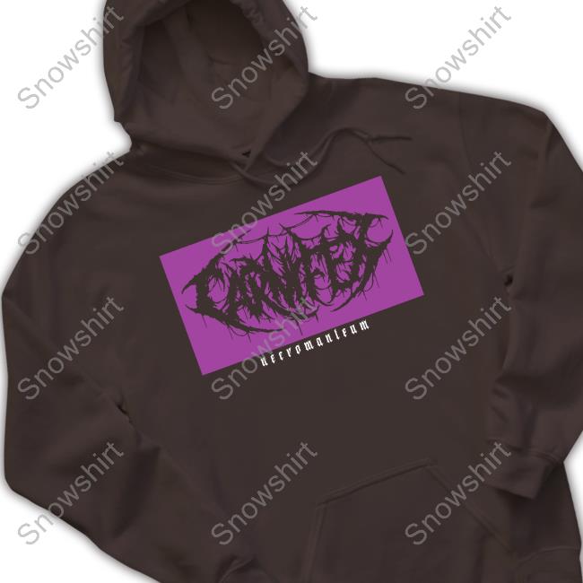 Indiemerch Store Carnifex Purple Logo Long Sleeve T-Shirt Indiemerch Store Carnifex Purple Logo Shirt