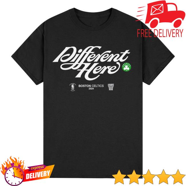 Different Here Boston Celtics 2024 Playoff Retro Shirt