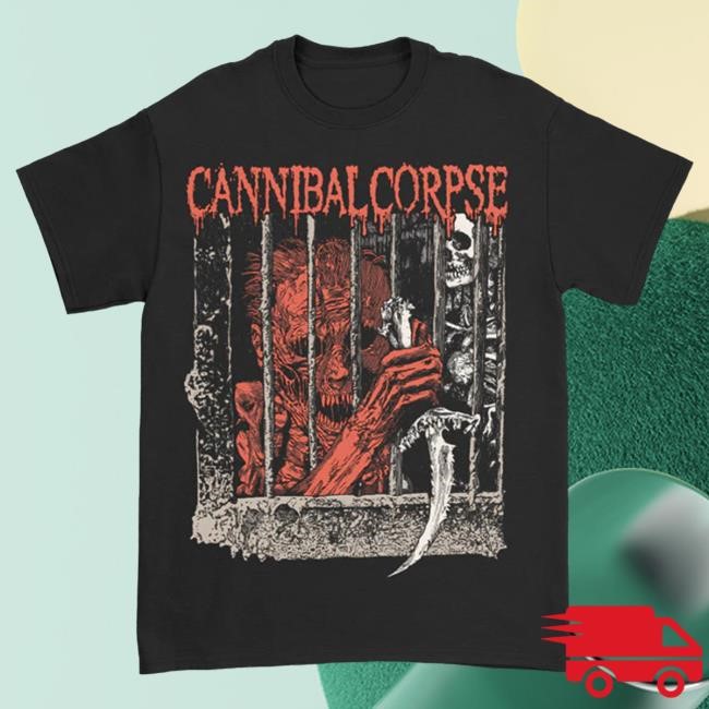 Official Cannibal Corpse Merch Cannibal Corpse Kill Cell Tees (Black)
